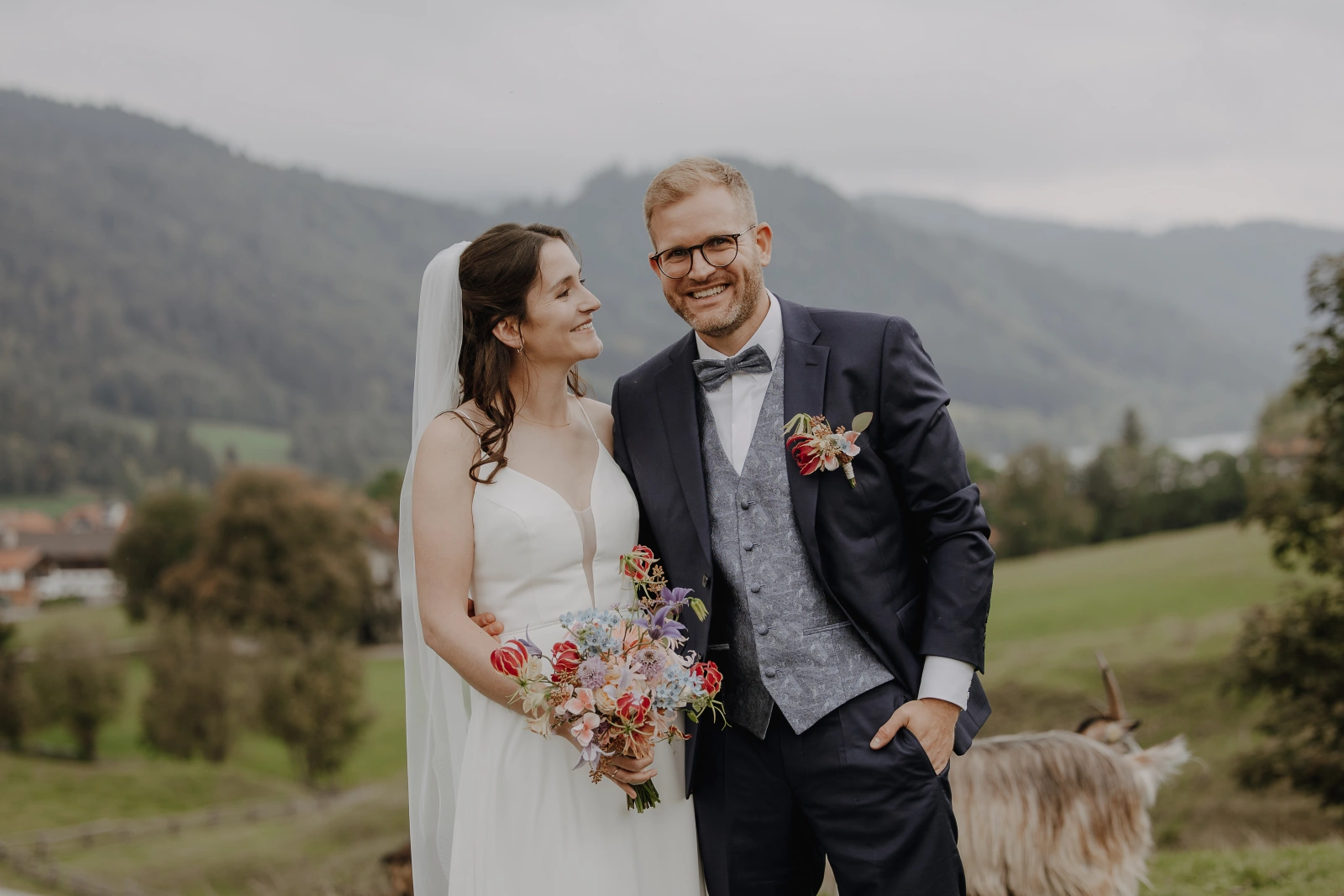 Bräutigam Portrait beim After-Wedding-Shooting am Tegernsee