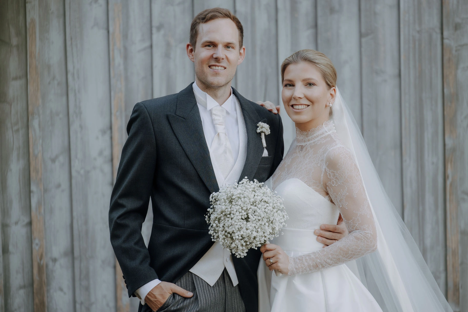 Victoria & Sebastian, echtes Hochzeitspaar