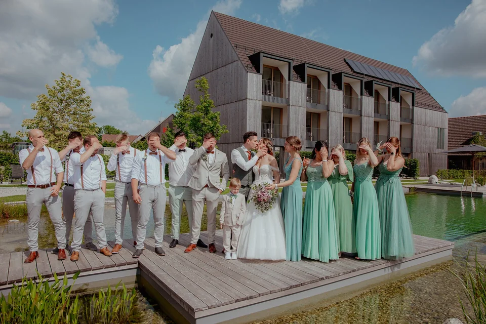 Hochzeit Lenderstuben Balzhausen — Gruppenfoto 2