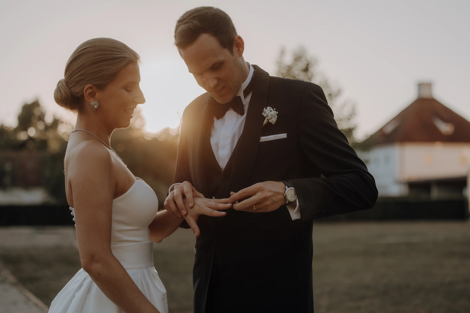 Victoria & Sebastian, echtes Hochzeitspaar